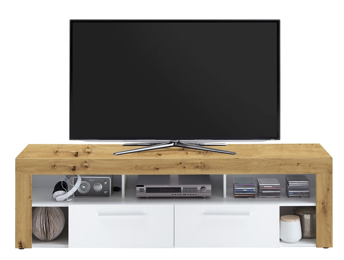 Raymond Tv-meubel 180 cm – Moderne eiken‑witlook voor elke woonkamer