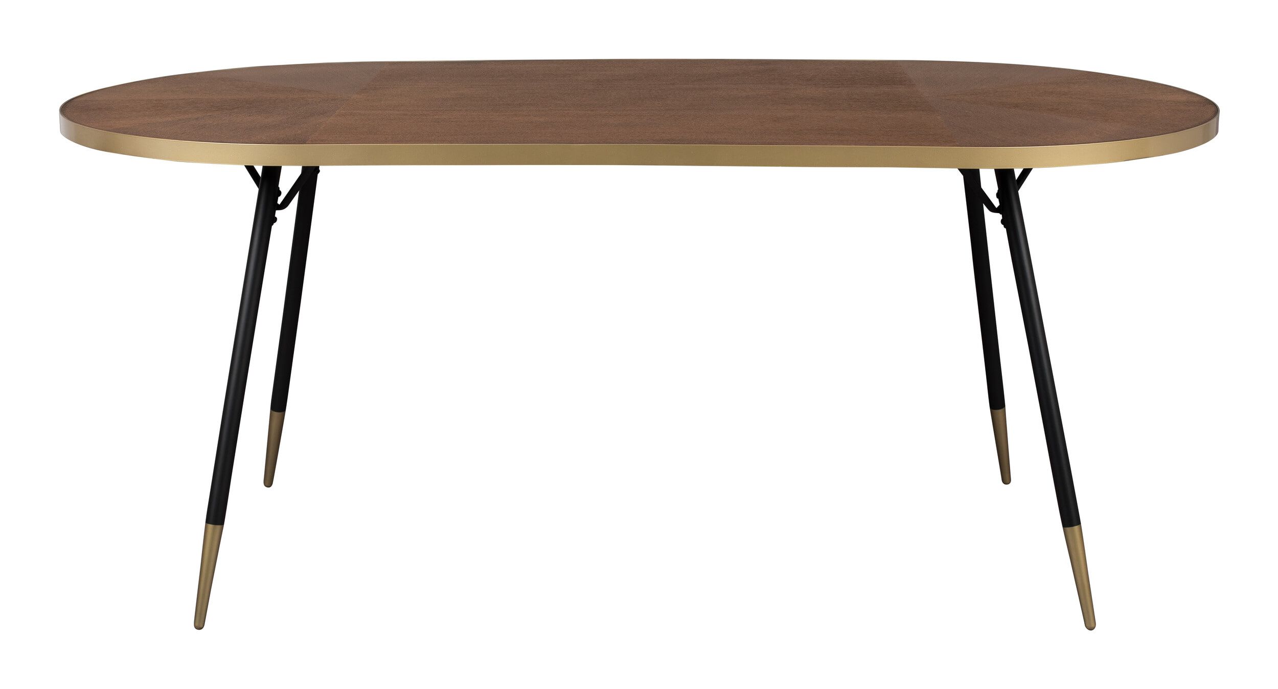 Raziel eettafel van ZILT – Ovale houten tafel 200 × 90 cm