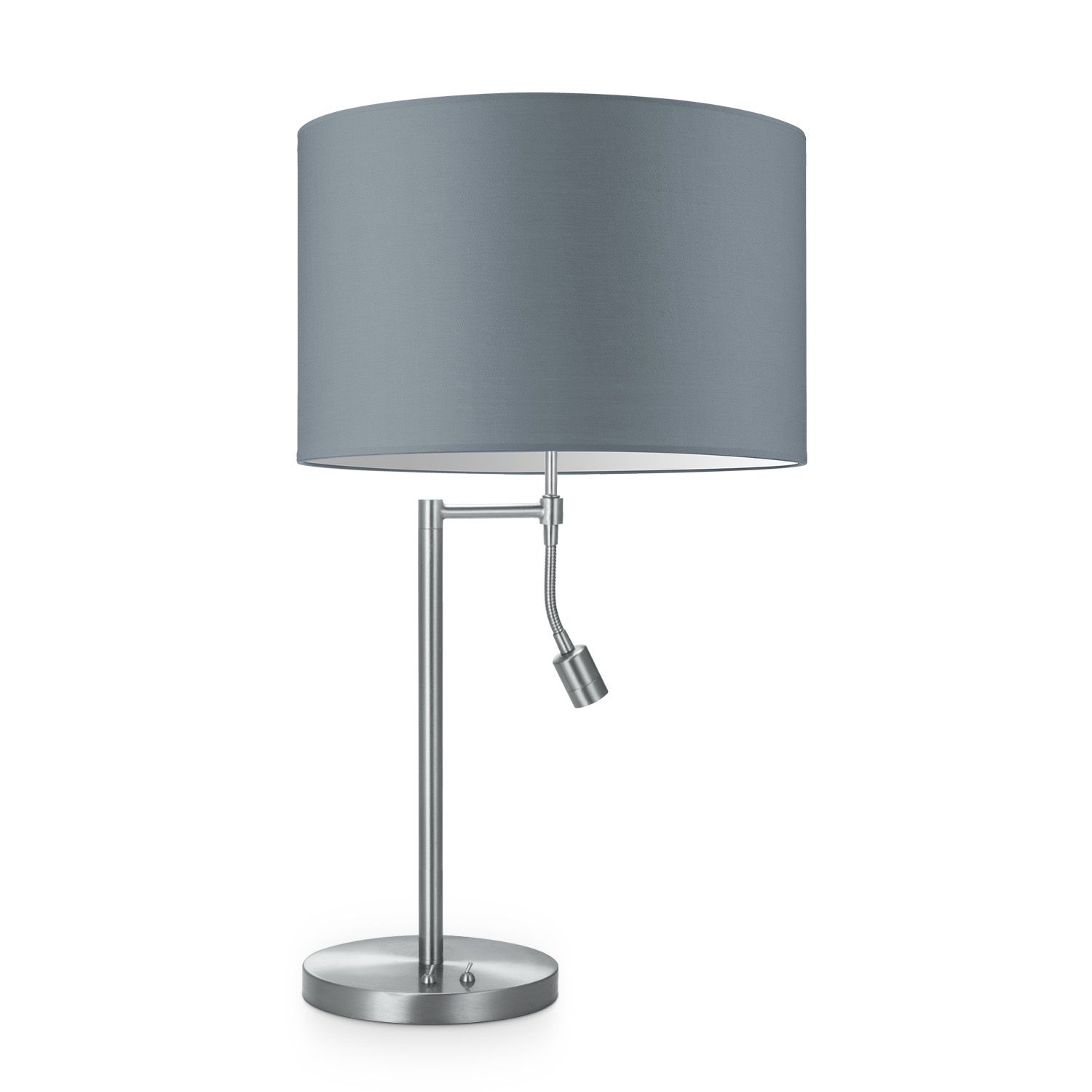 Read Bling tafellamp 35 cm – Lichtgrijs, handgemaakt design voor iedere kamer