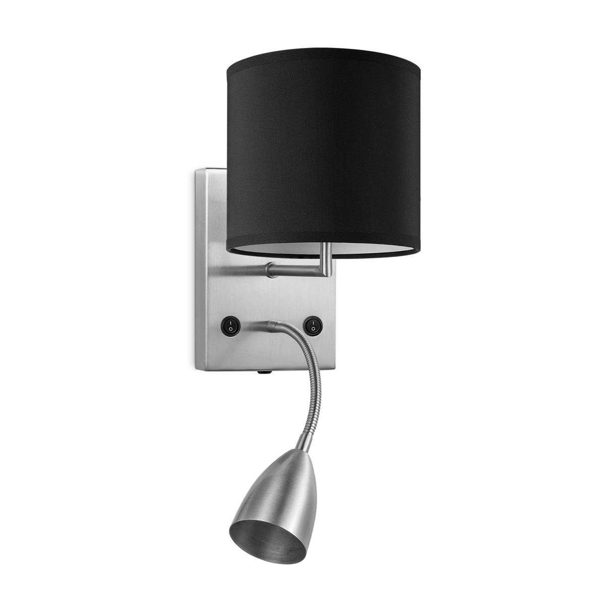 Read Bling wandlamp Ø 16 cm – Zwarte stijl voor elke ruimte