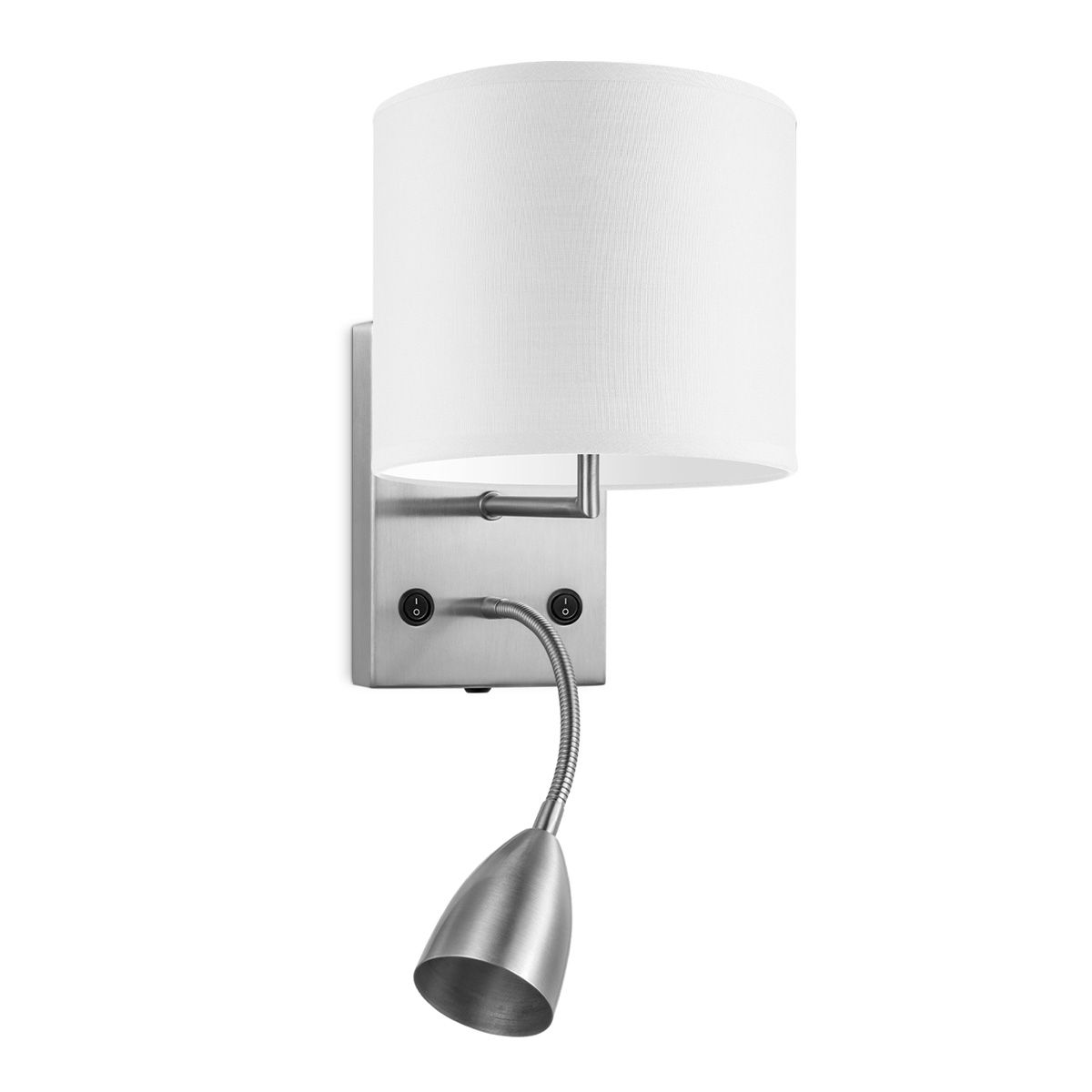 Read Bling Wandlamp Ø 20 cm – Strak Wit Licht voor Lezen en Sfeer