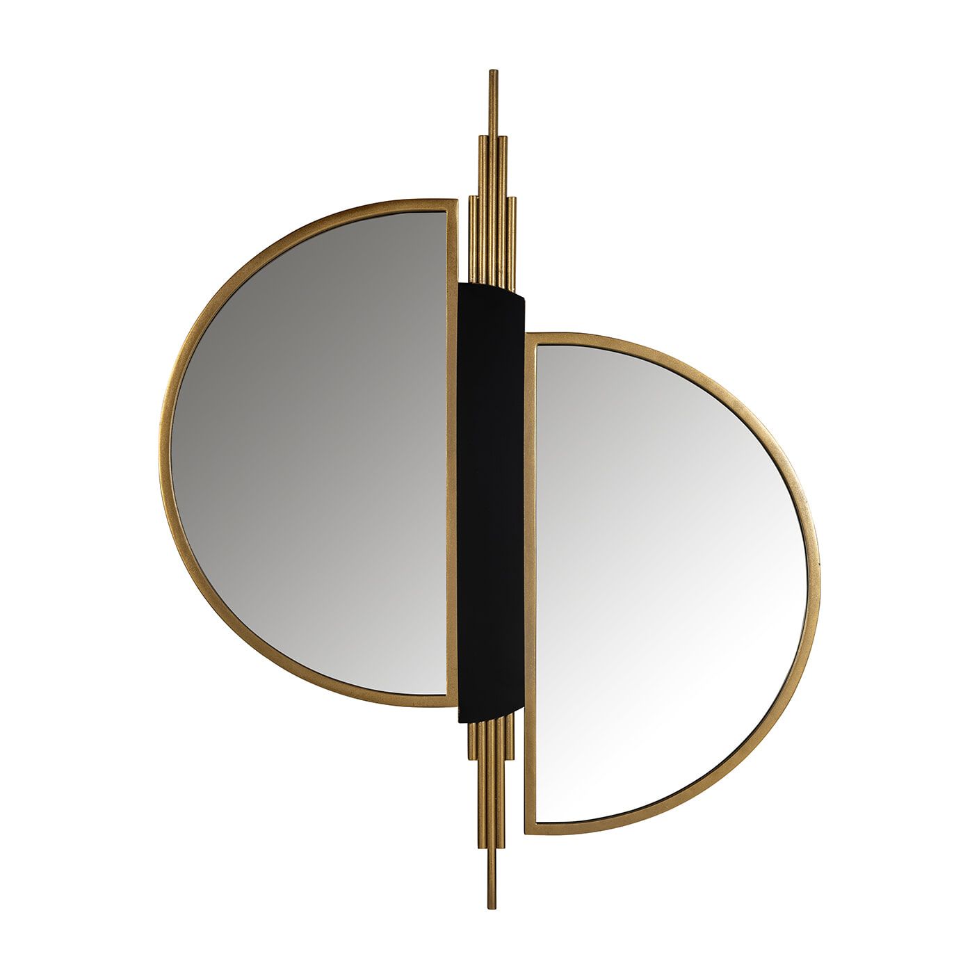 Richmond Adelyn Wandspiegel 107 × 85 cm – Luxe Brushed Gold