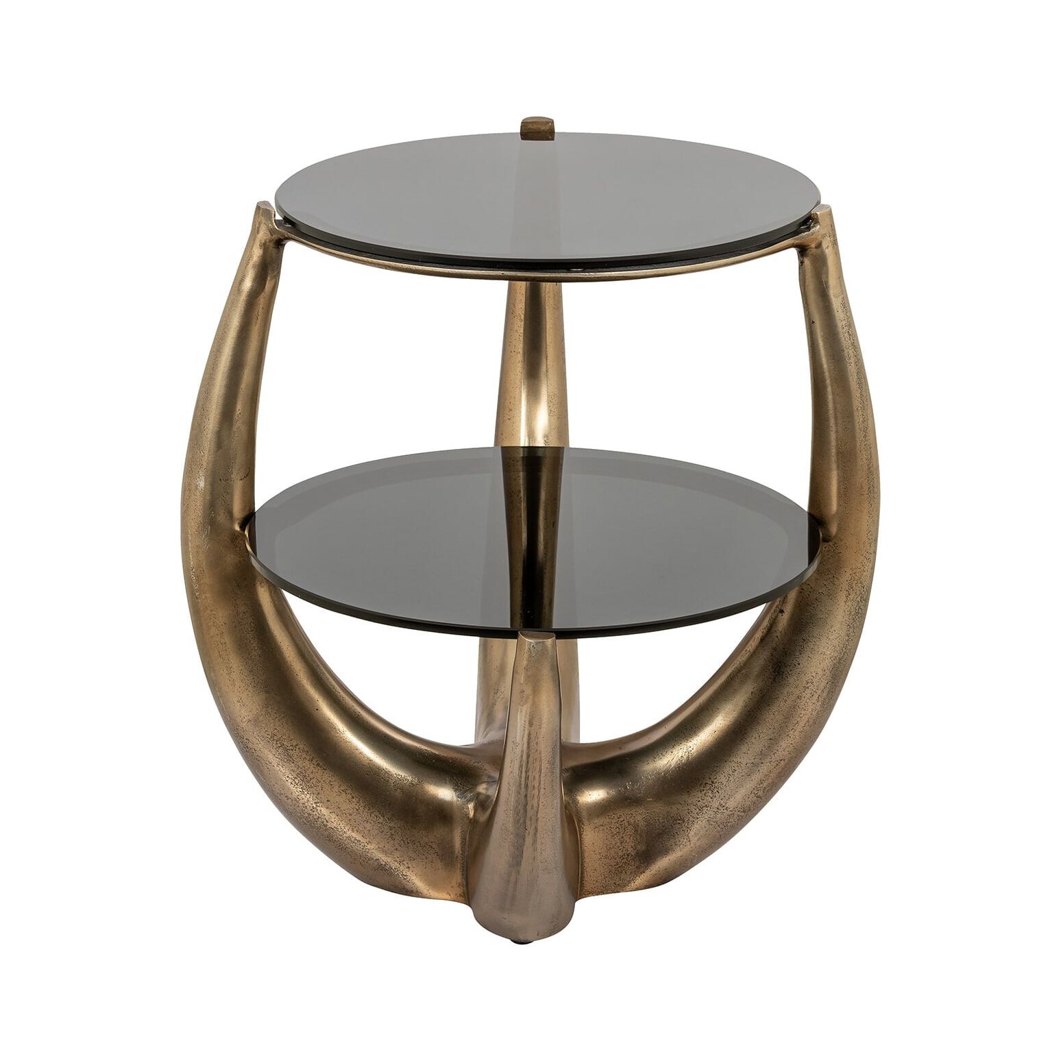 Richmond Aida Bijzettafel – Luxe Goudkleurig Design voor Elk Interieur