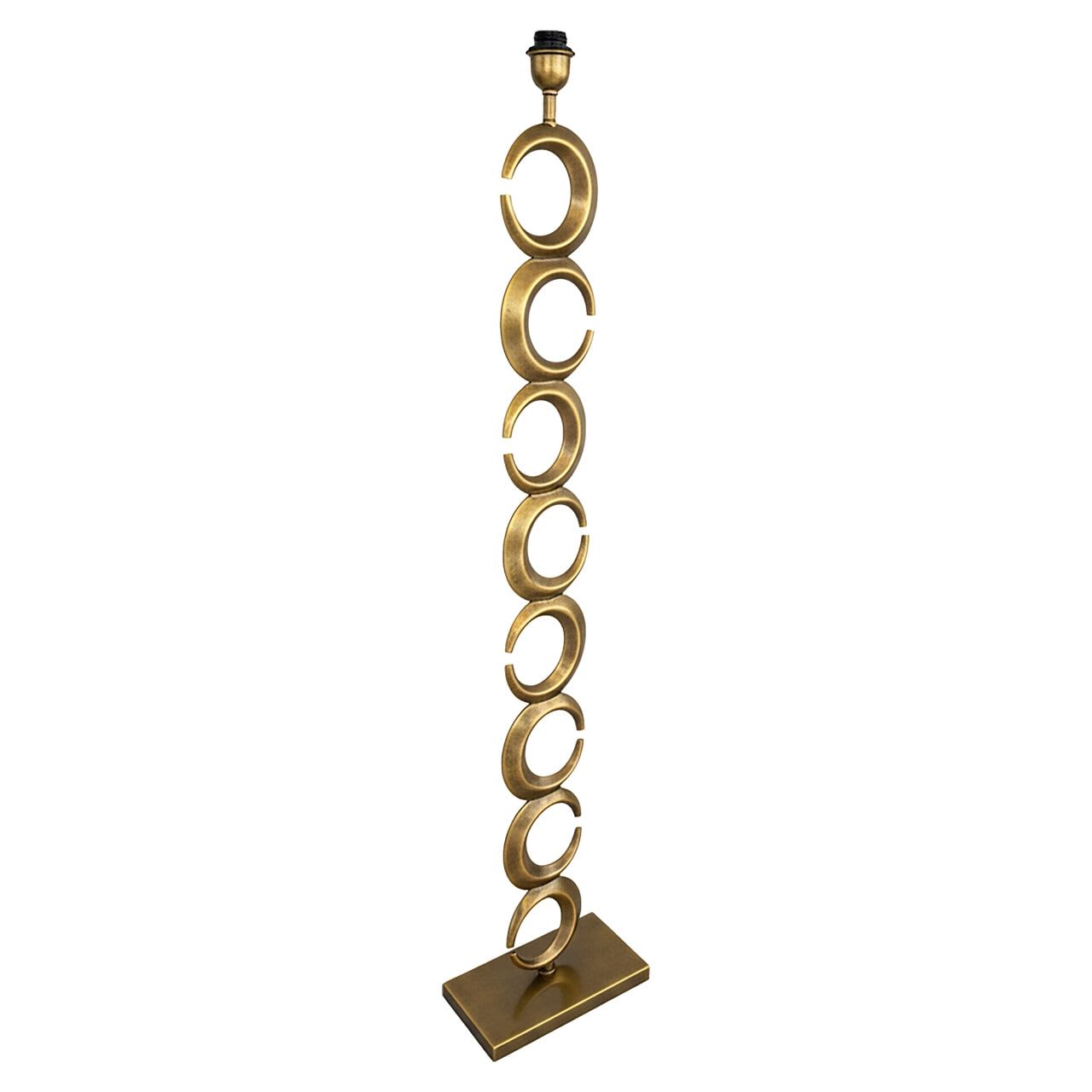 Richmond Amina Vloerlamp – Antiek Messing, 145 cm