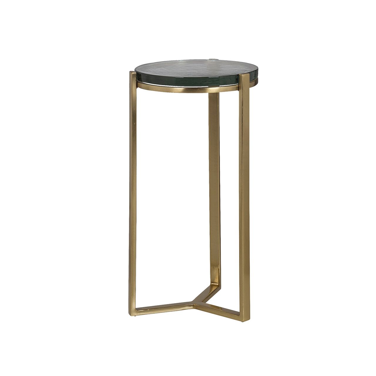 Richmond Aubrey Ronde Bijzettafel – Luxe Goud Accent voor elke Kamer