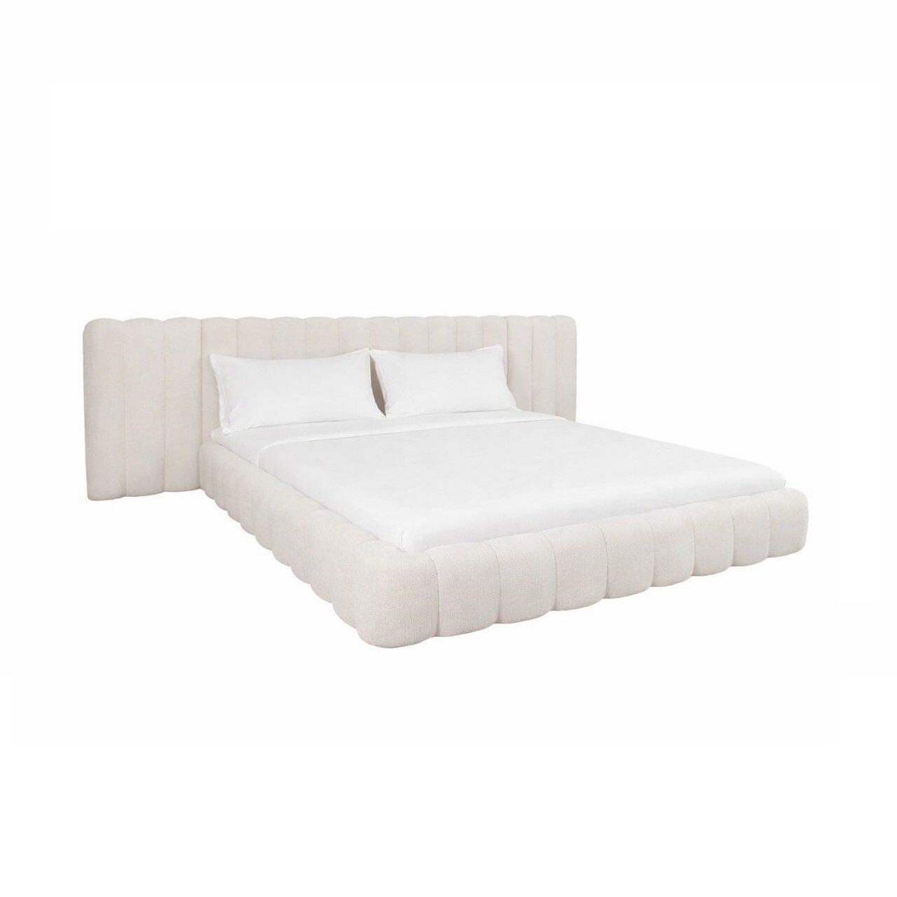 Richmond Bed Cupidon – Uitklapbare bedbodem, 180 × 210 cm, Crèmekleur
