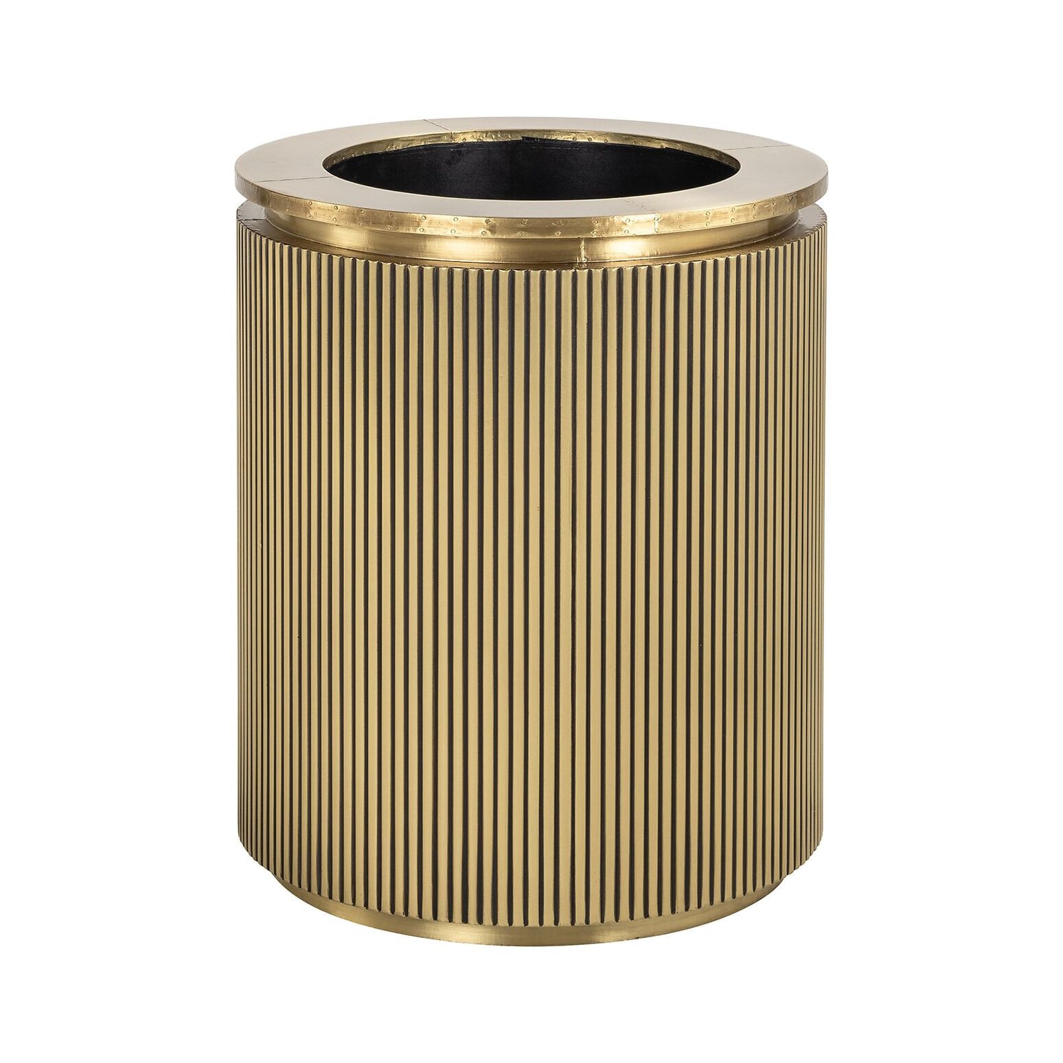Richmond Bloempot Ironville Brushed Gold – Luxe & Tijdloze Plantstand (60 cm)