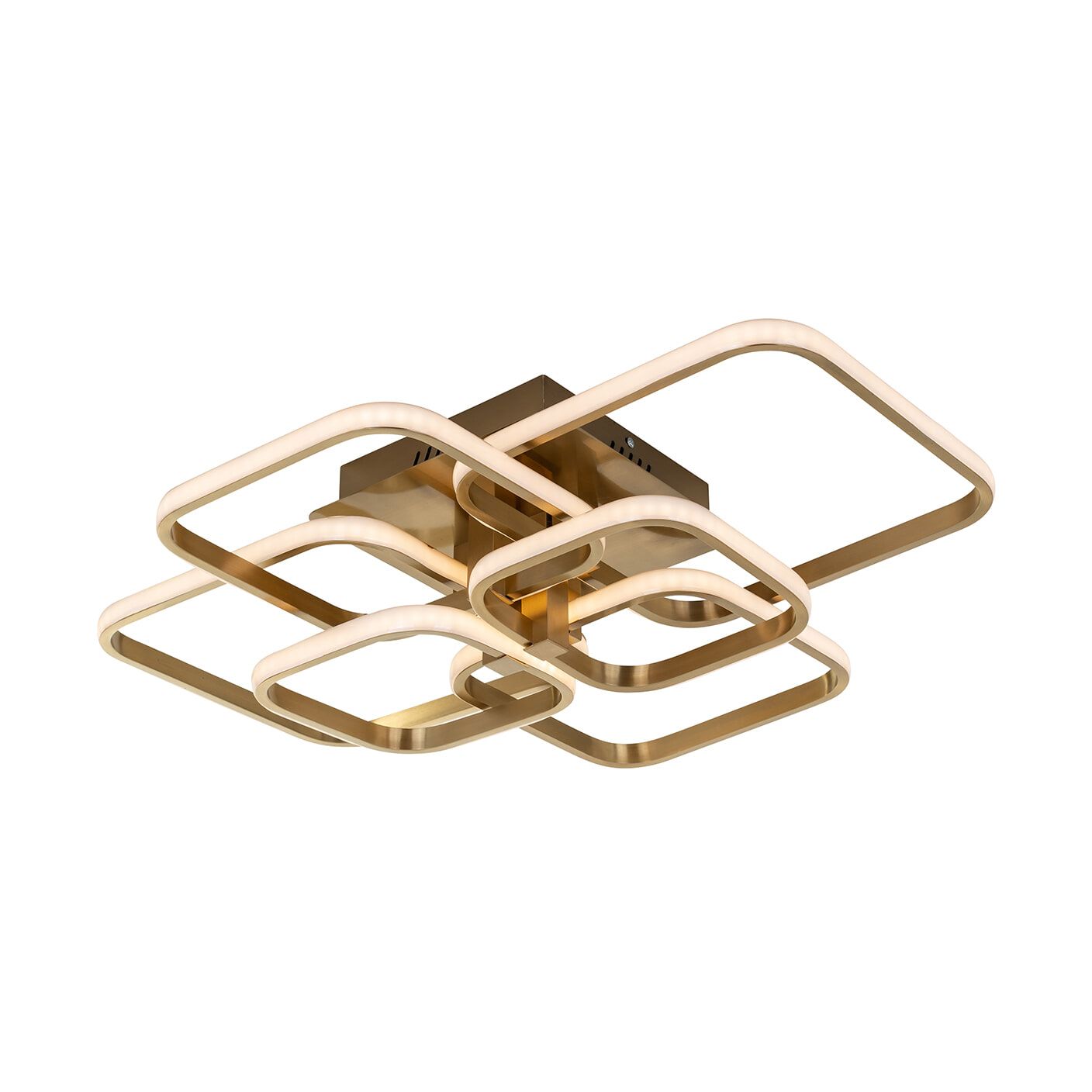 Richmond Cailey LED Plafondlamp – Gouden Elegantie voor Iedere Ruimte