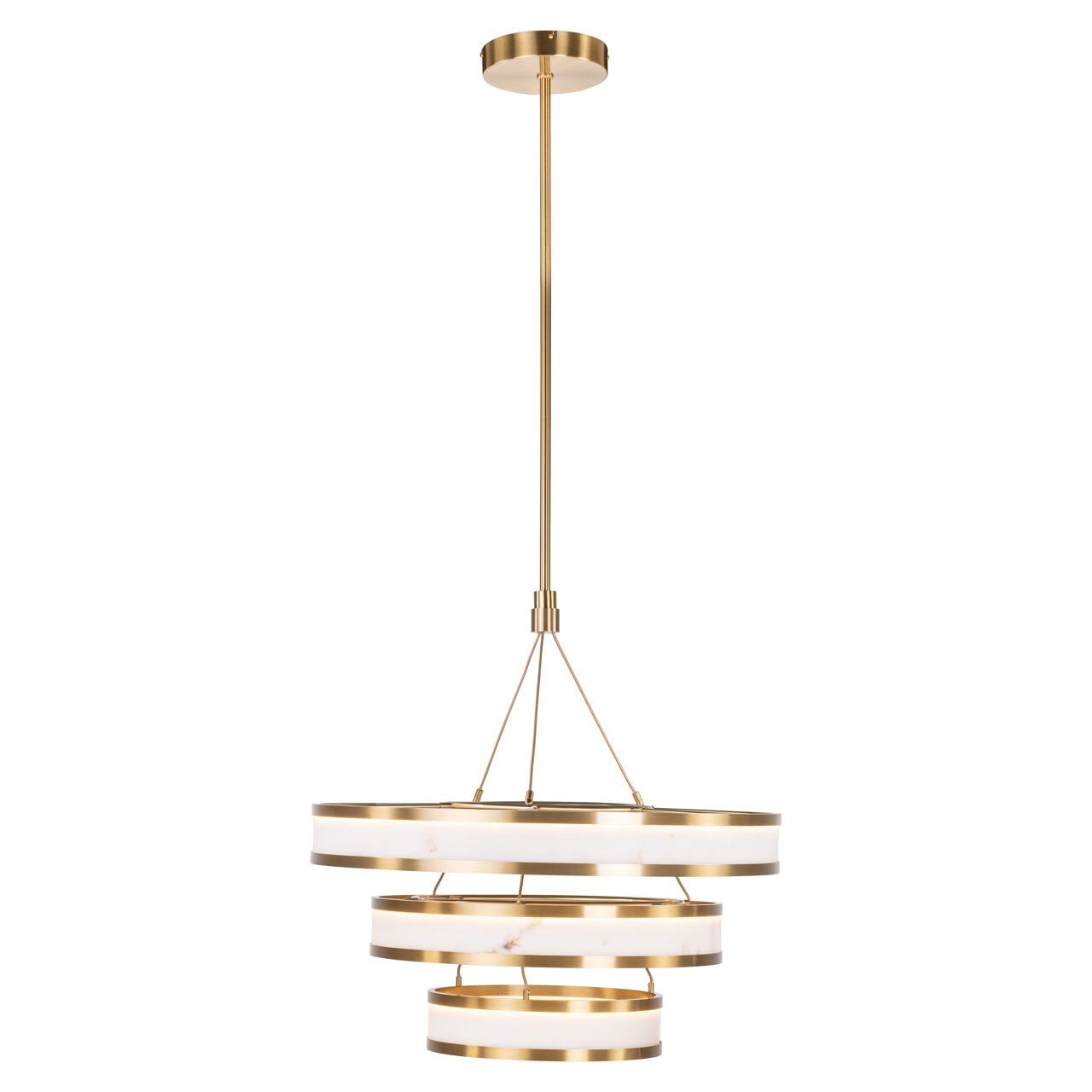 Richmond Cealora Hanglamp in Stralend Wit – Tijdloos Lichtdesign