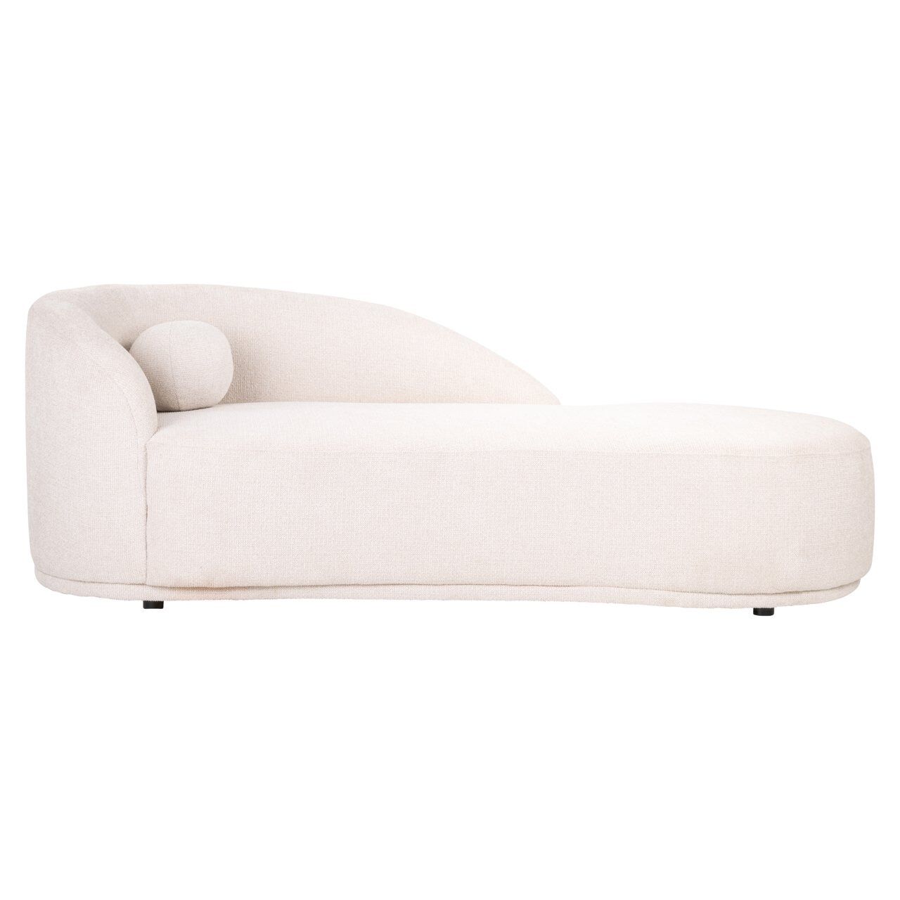 Richmond Chaise Longue Emma – Luxe loungestoel in crèmekleur