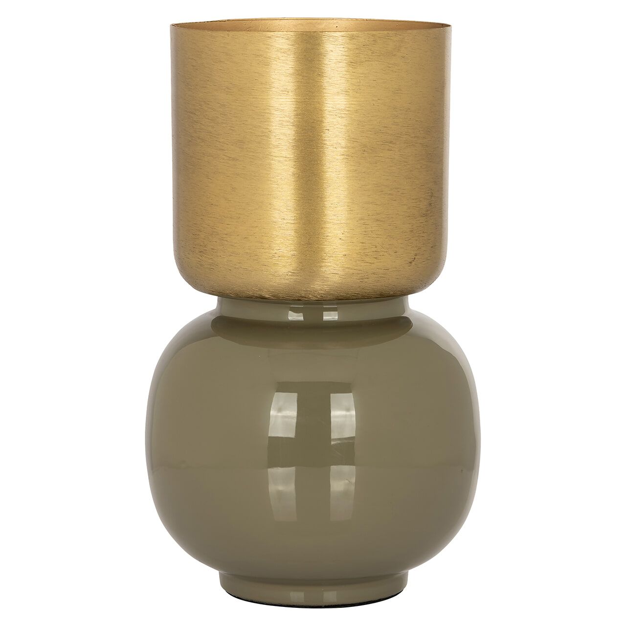 Richmond Clover – Groene Vaas van 31 cm Hoog