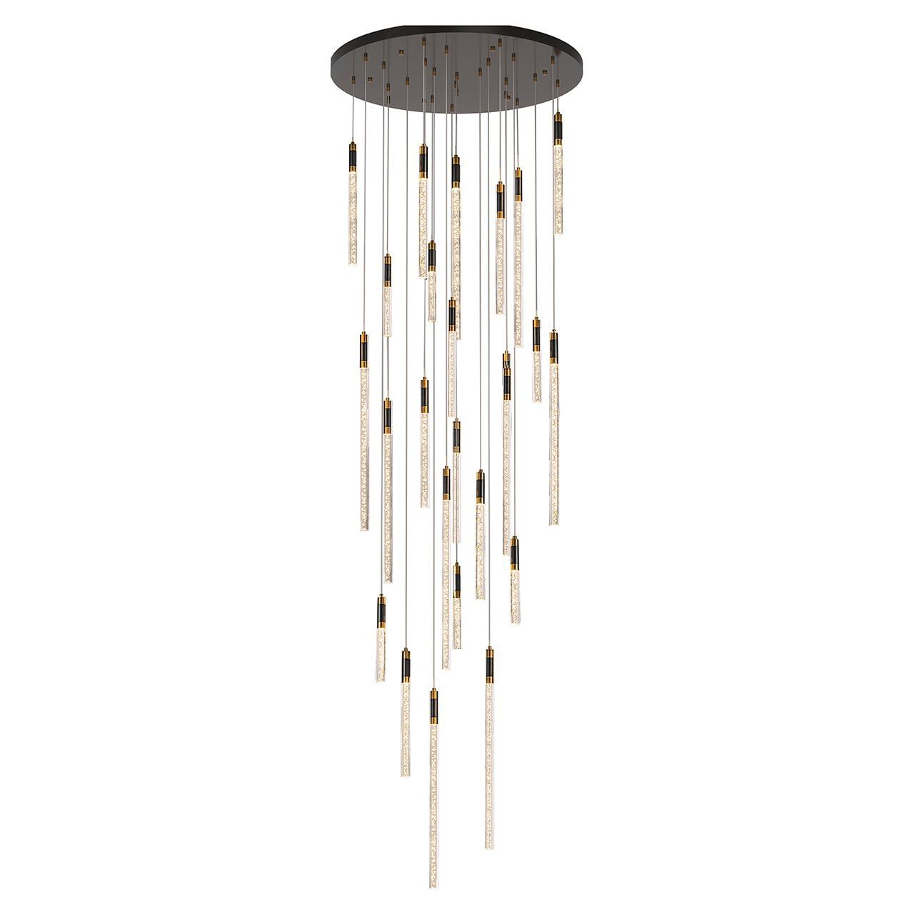Richmond Crosley LED Hanglamp – Luxe Zwart Licht voor Hoogtepunten