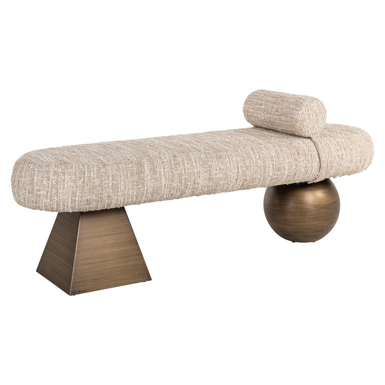 Richmond Eetkamerbank Geneva – Luxe zitcomfort in tijdloos beige