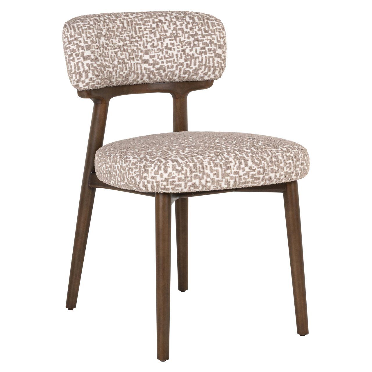 Richmond Eetkamerstoel Basker Geo – Naturele elegantie voor twee