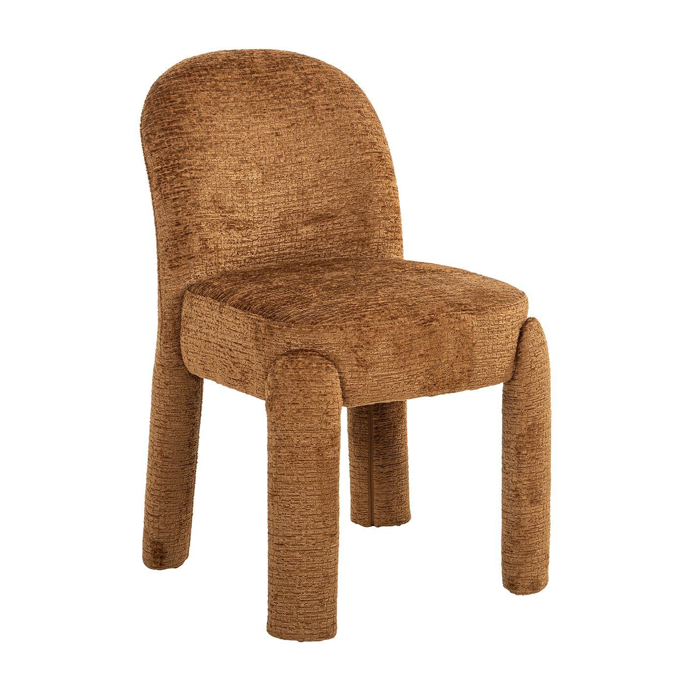 Richmond Eetkamerstoel Brandi Fusion – Luxe cognac voor je eettafel