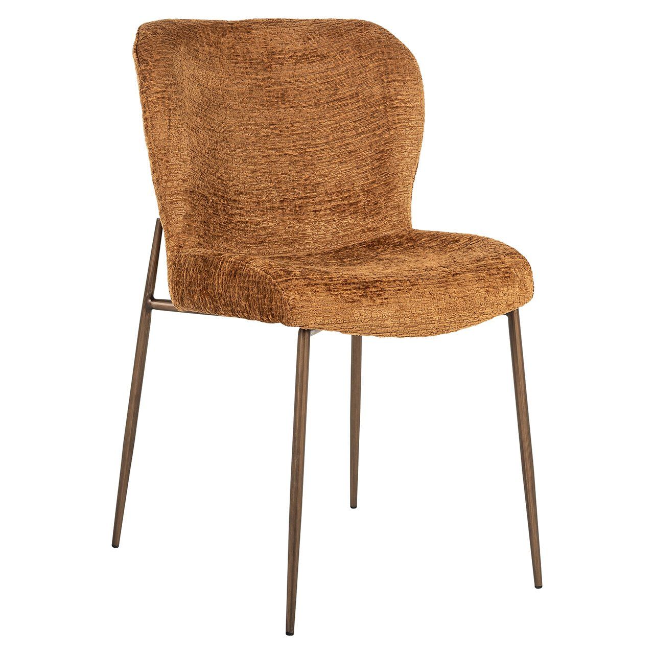 Richmond Eetkamerstoel Odarby Fusion – elegante cognackleur voor de moderne eetkamer