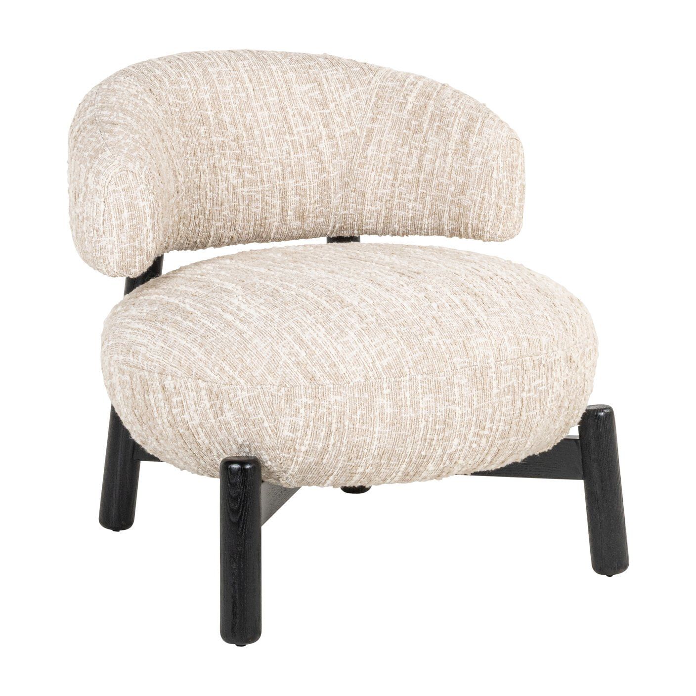 Richmond Fauteuil Ornella – Luxe Bouclé in Beige