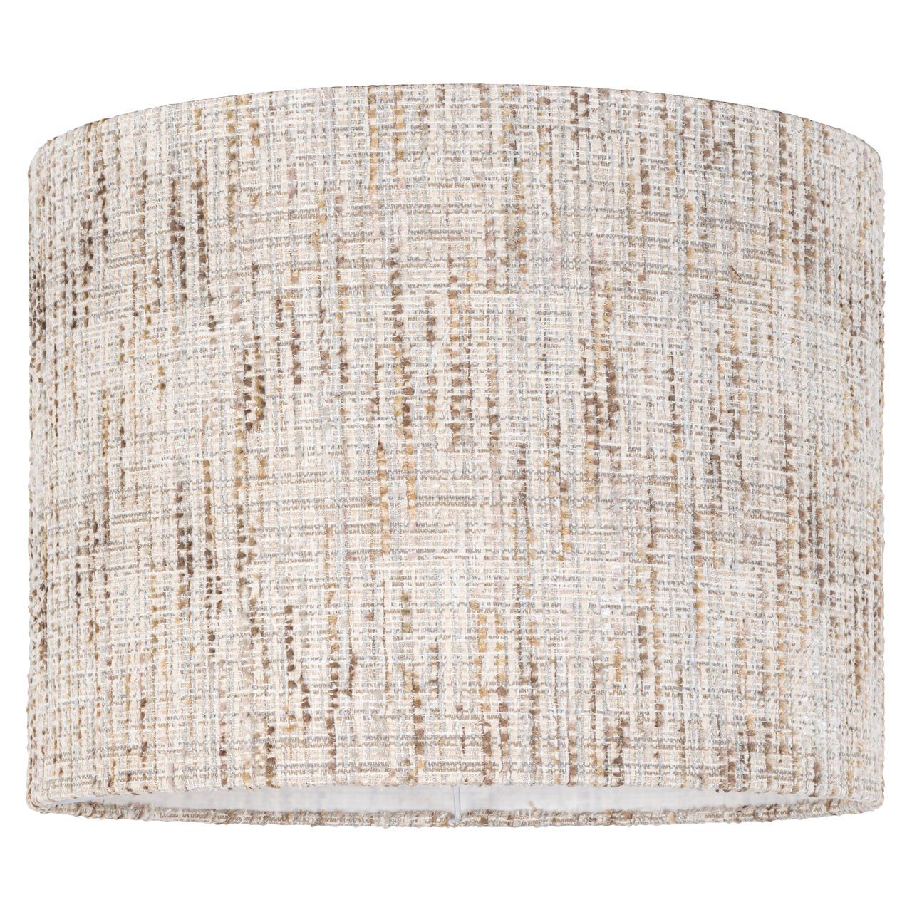 Richmond Filou lampenkap – luxe geweven polyester, 50 cm, beige