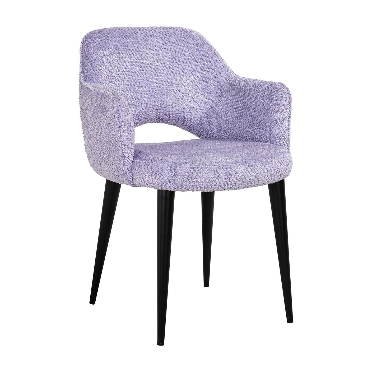 Richmond Giovanna Eetkamerstoel in Lovely Lavender – stijlvol comfort voor elke eetruimte