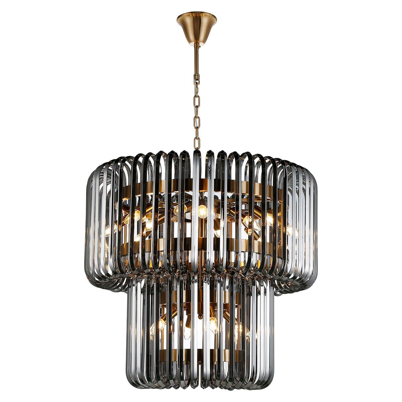 Richmond Hanglamp Bryon – Smoke: Strak design, warme gloed voor elke ruimte