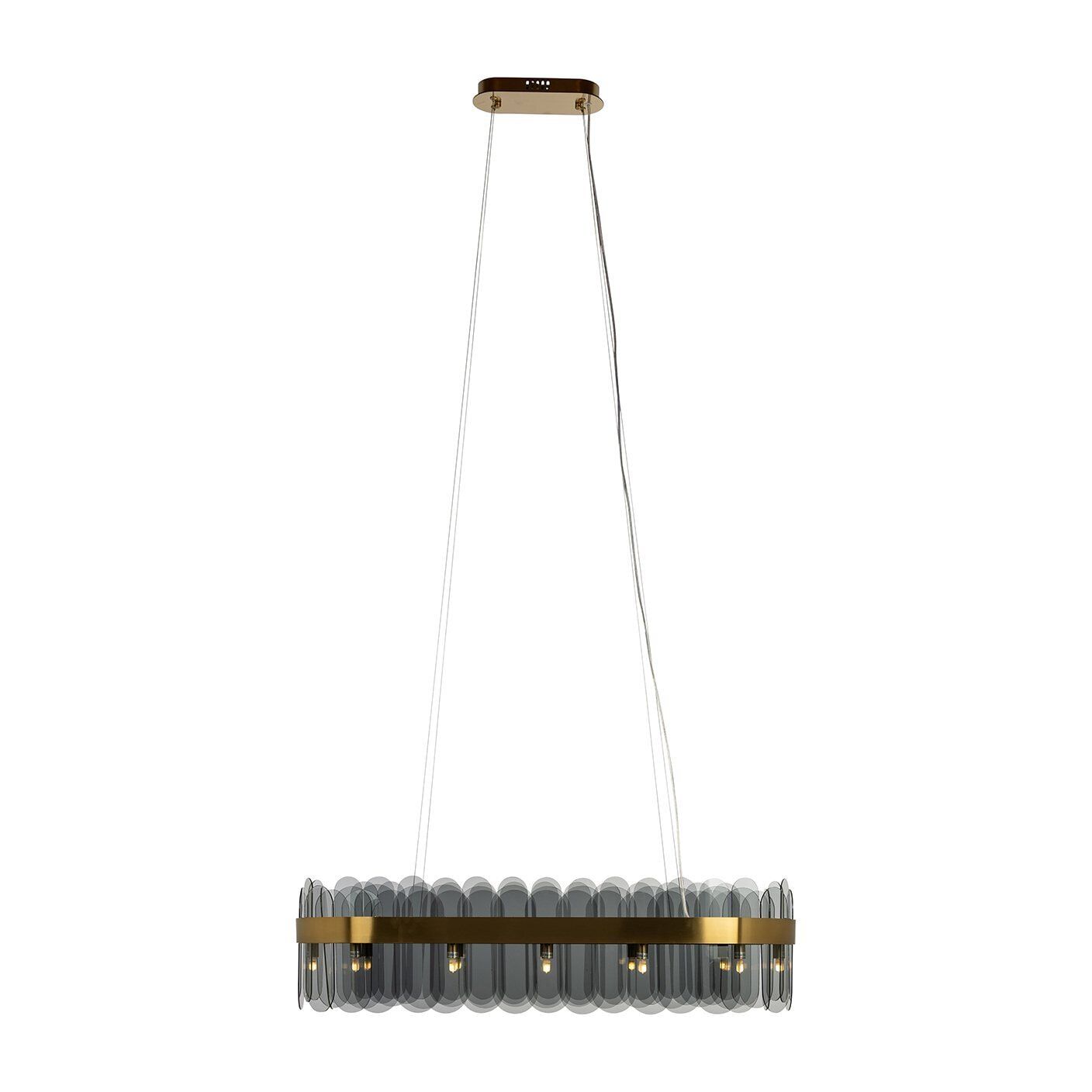Richmond Hanglamp Julio – Luxe Brushed Gold Hanglamp voor Moderne Interieurs