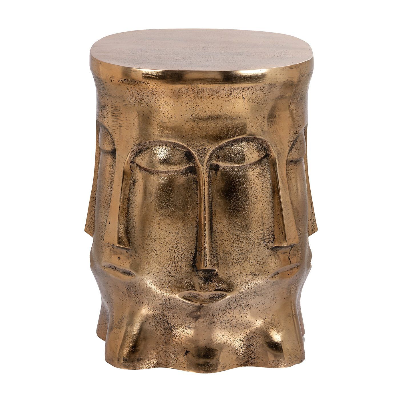 Richmond Hedron Bijzettafel – Goud, 39 × 38 cm – Elegant & Functioneel