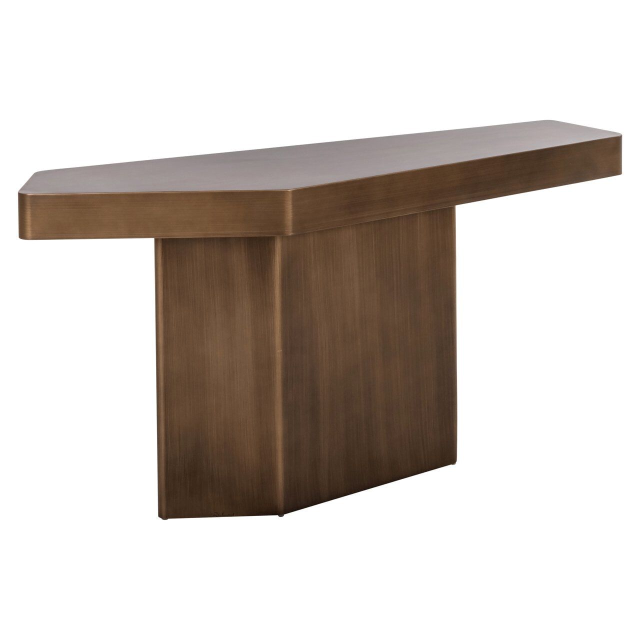 Richmond Hexa Wandtafel – 150 cm – Brushed Gold