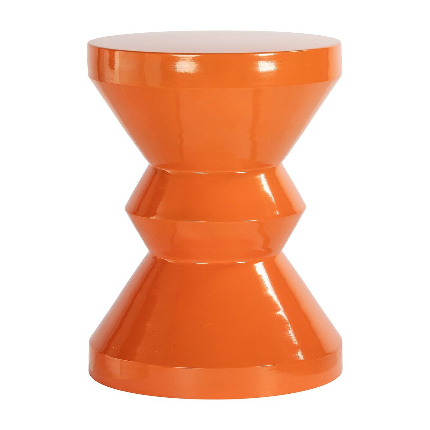 Richmond Interiors Ronde Bijzettafel Diablo – Levendig Oranje Accent voor je Woonruimte