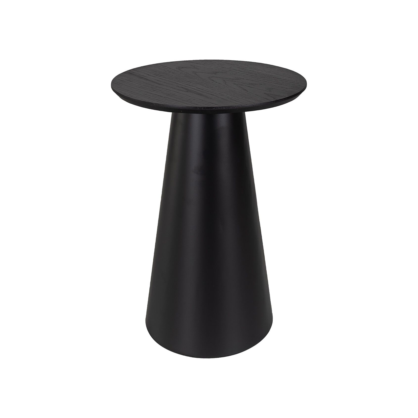 Richmond Jazz ronde bijzettafel 40 cm – strak zwart design voor elke ruimte