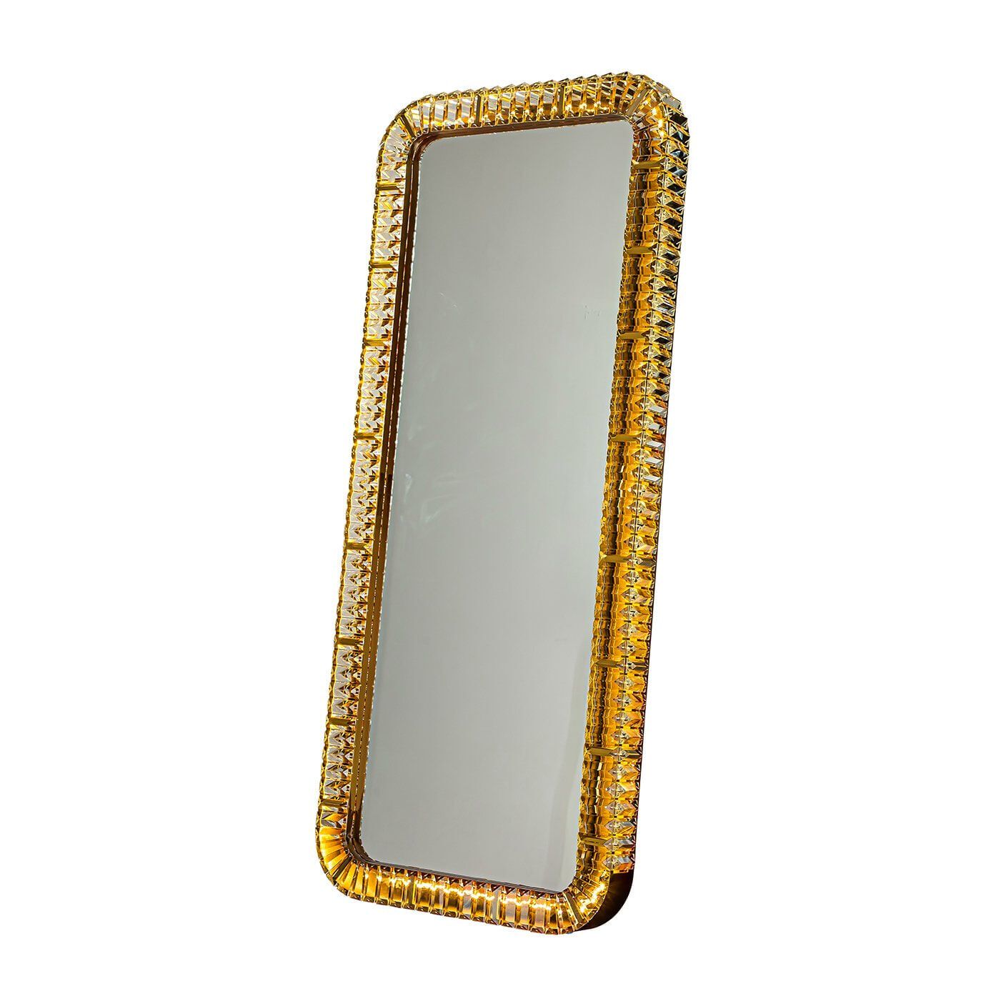 Richmond Kahlo Vloerlamp met Spiegel – Brons, 170 cm | Stijlvolle Verlichting & Praktische Spiegelfunctie