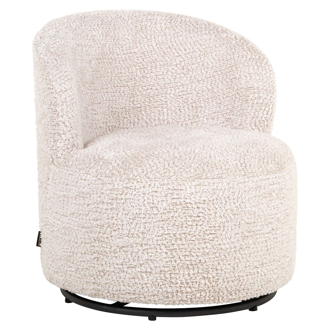 Richmond Kids Draaifauteuil Jackie – Comfortabel en Speels in Crème