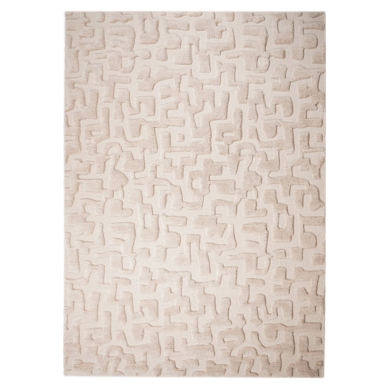 Richmond La Gomera Vloerkleed – Luxe Beige Wol/Katoen 300×400 cm