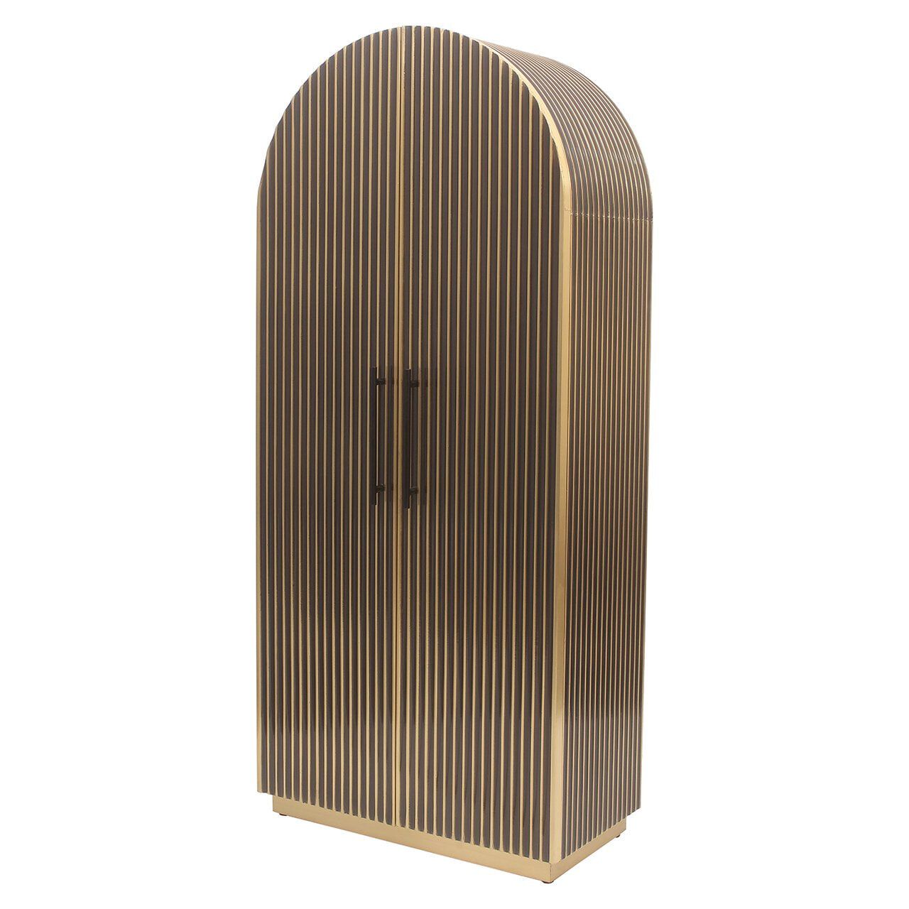 Richmond Les Arcs Brass opbergkast – 180 × 80 cm, brushed gold