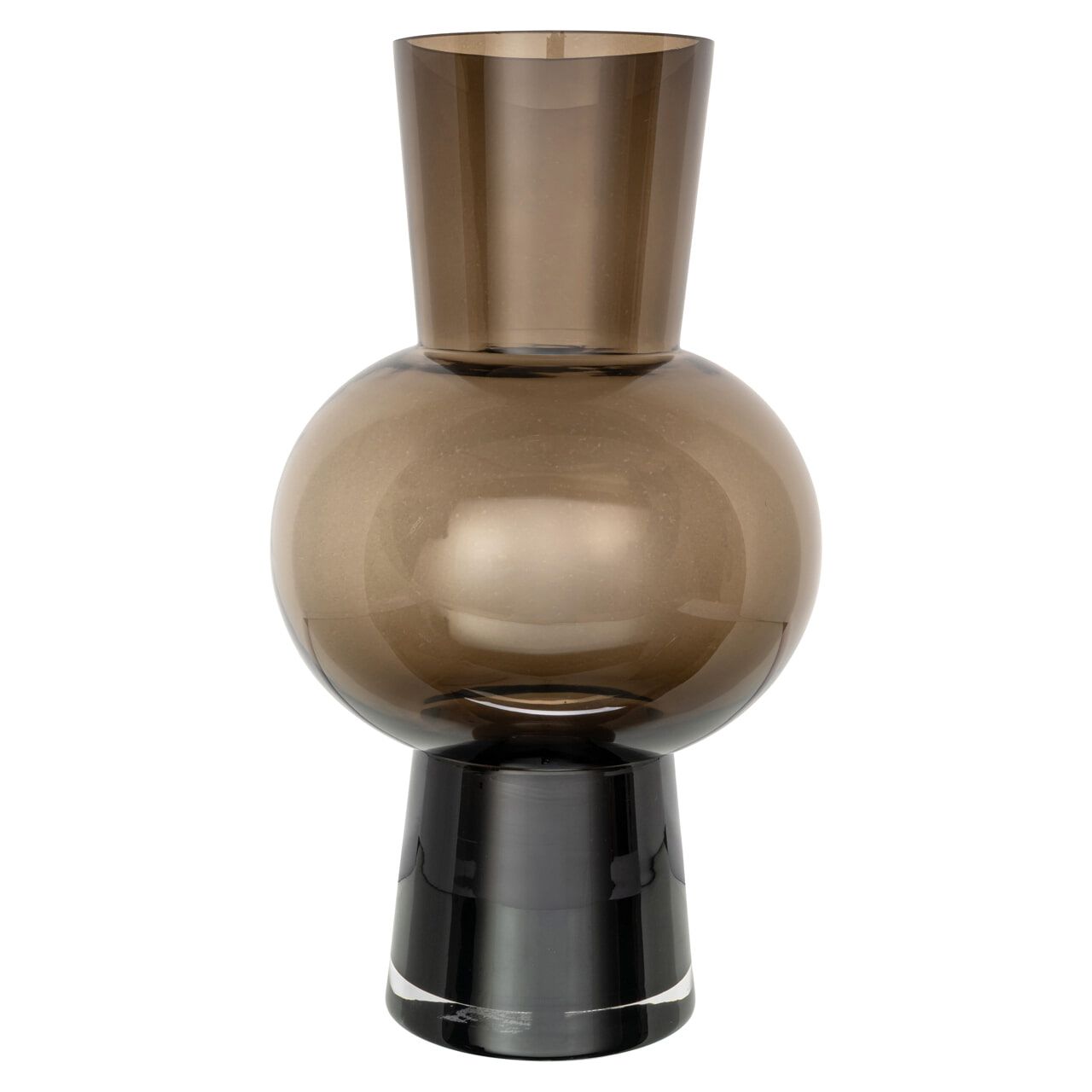 Richmond Liora Vaas 40 cm – Warm Bruin Veiligheidsglas