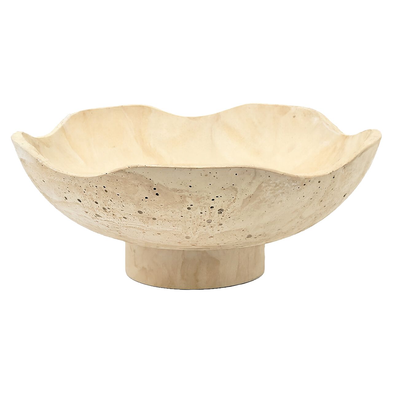 Richmond Meauve Servieschaal – Elegant Beige Resin voor de Moderne Keuken