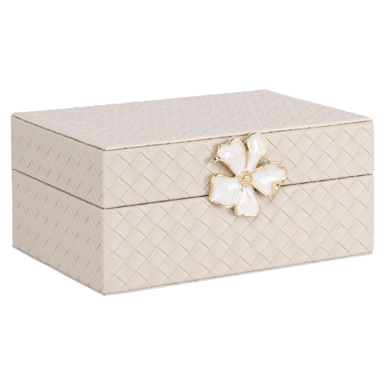 Richmond Opbergdoos Lillie 18 cm – stijlvol opbergen in ivory