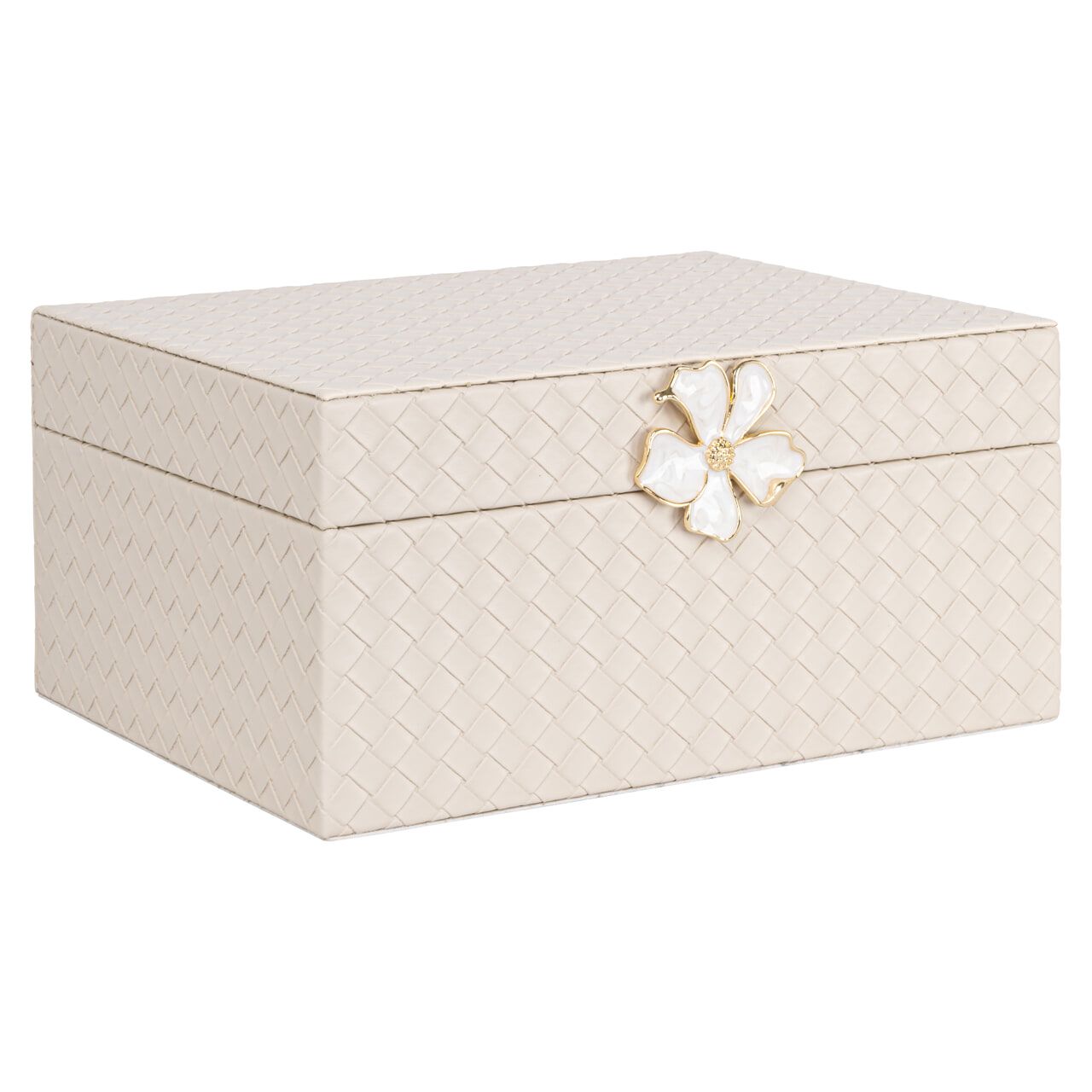 Richmond Opbergdoos Lillie 23 cm – Elegante Ivory Opbergruimte voor elk interieur