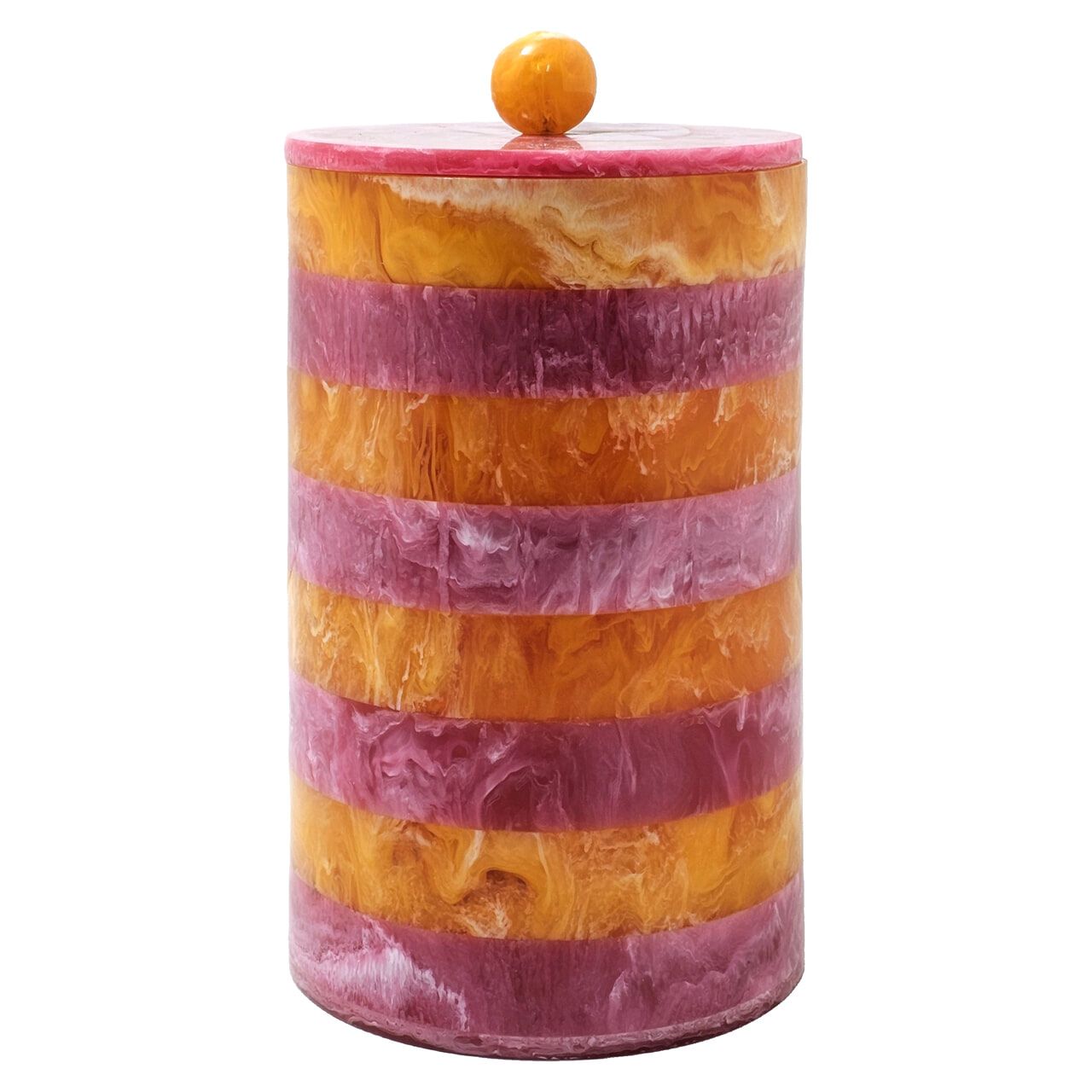 Richmond Opbergdoos Lilybelle 24 cm – Levendig roze‑oranje accent voor elk interieur