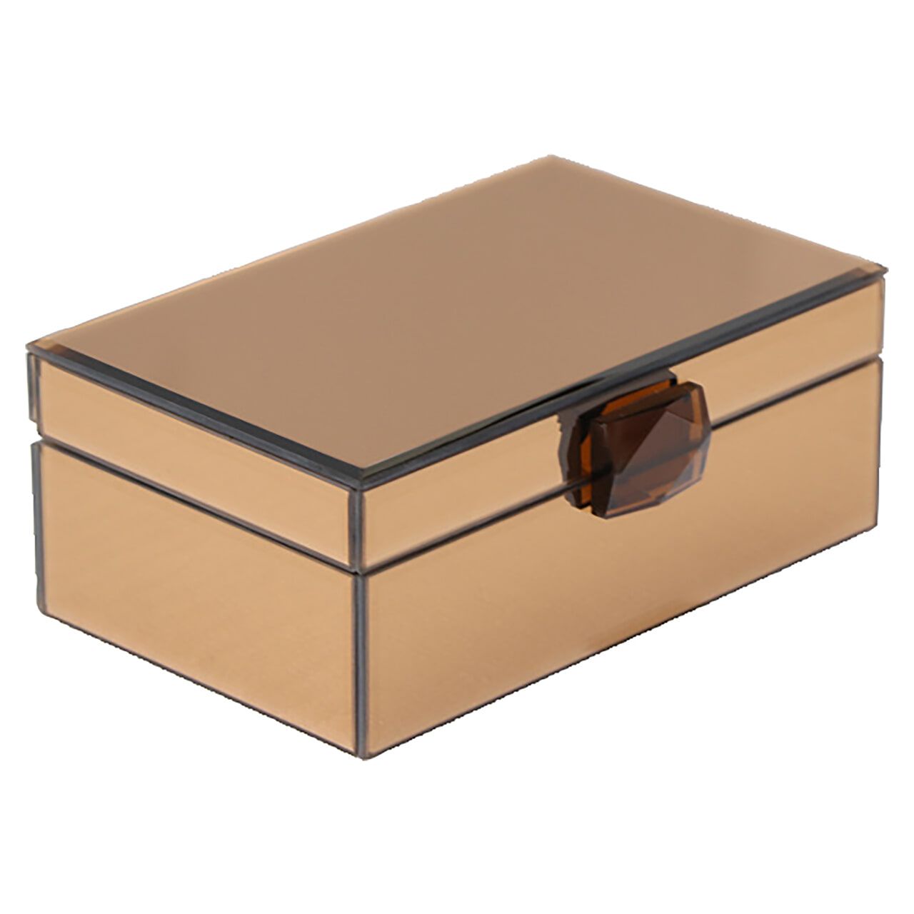 Richmond Opbergdoos Lins 22 cm – Warme bruine elegantie voor elke ruimte