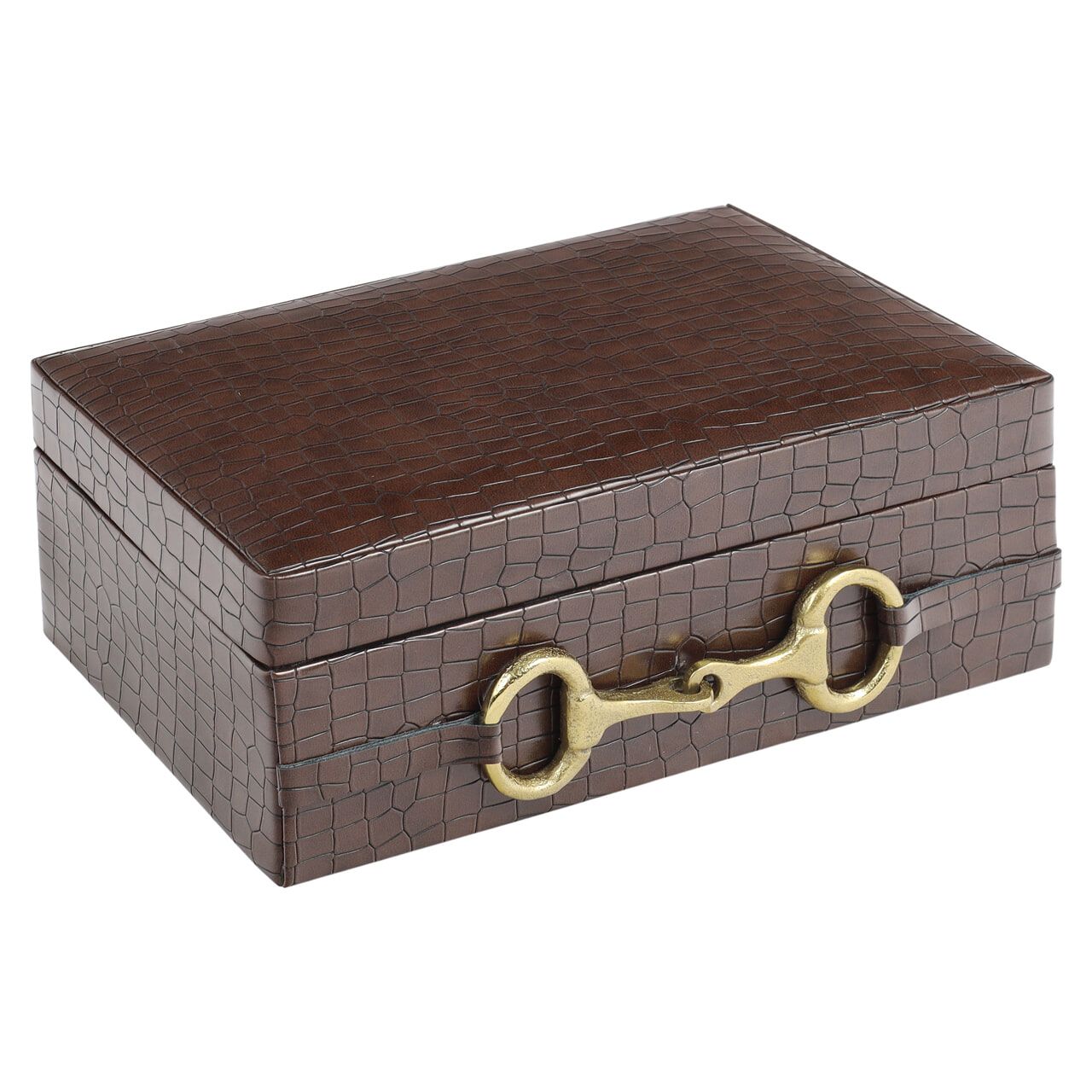 Richmond Opbergdoos Rex – Donkerbruin, compact en stijlvol