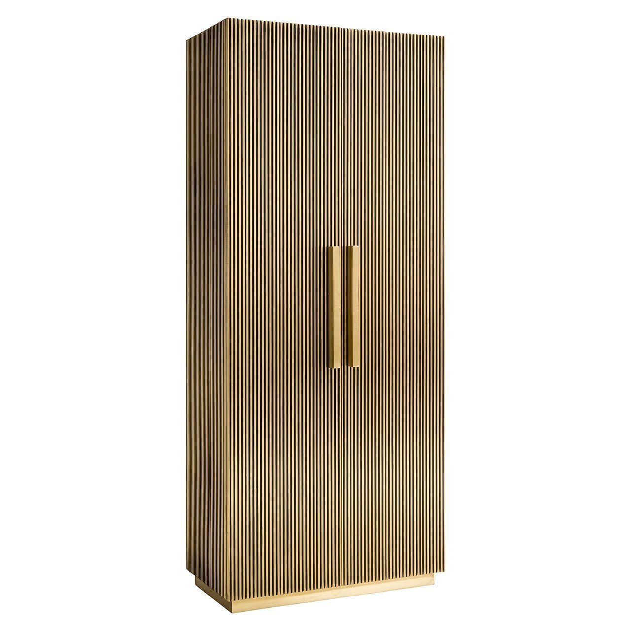 Richmond Opbergkast Ironville Brass – Stijlvolle Gouden Wandkast van 191 × 80 cm