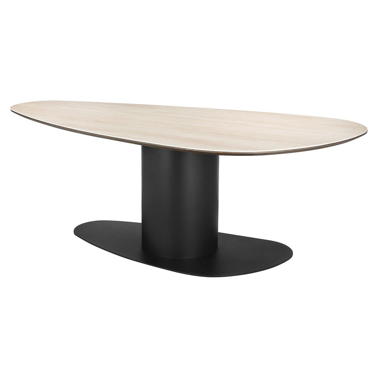 Richmond Organische Eettafel Ritz Travertin – Modern, Luxe & Natuurlijk, 220 × 110 cm – Beige