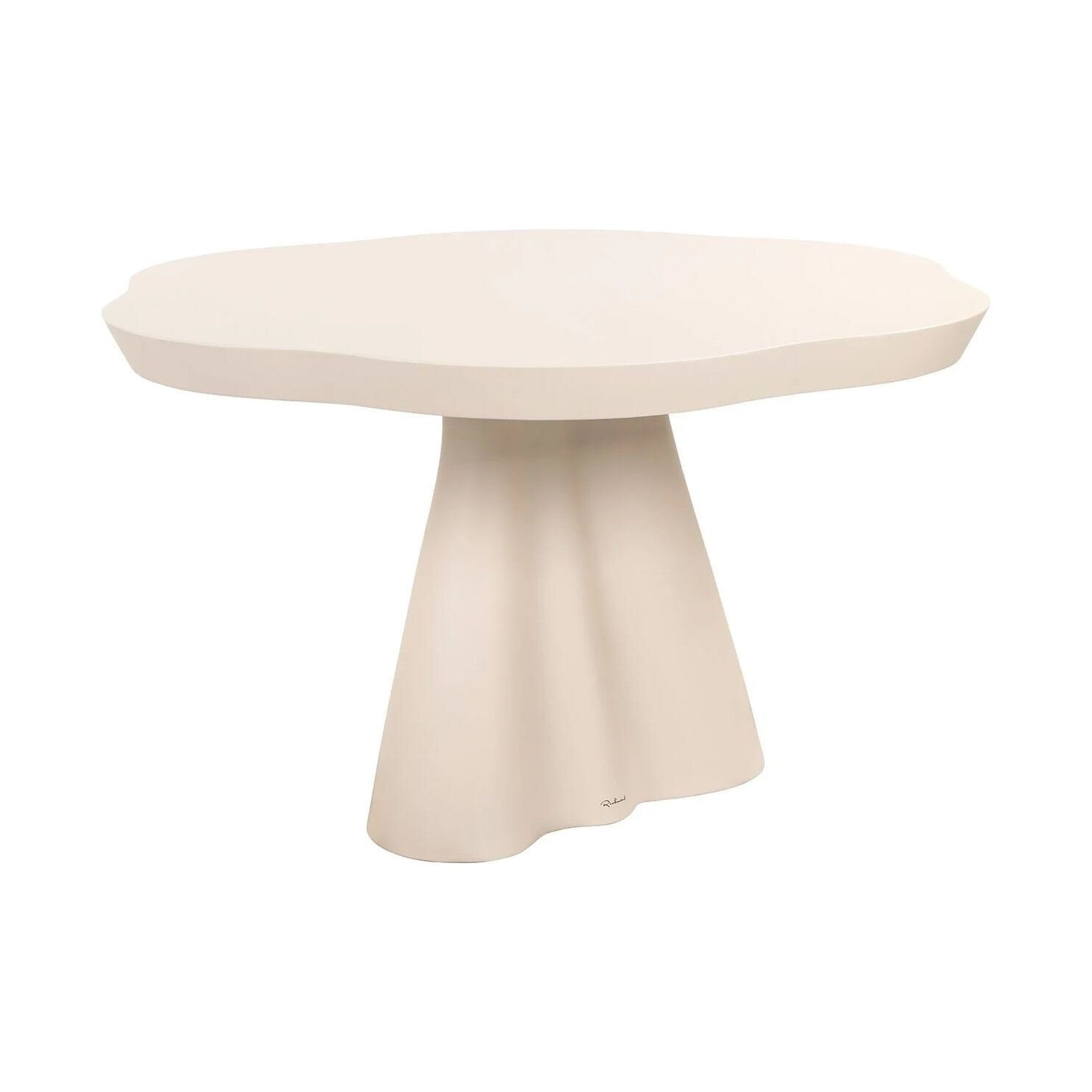 Richmond Organische eettafel Urban Bloom 140 cm – stijlvolle ronde tafel voor binnen en buiten