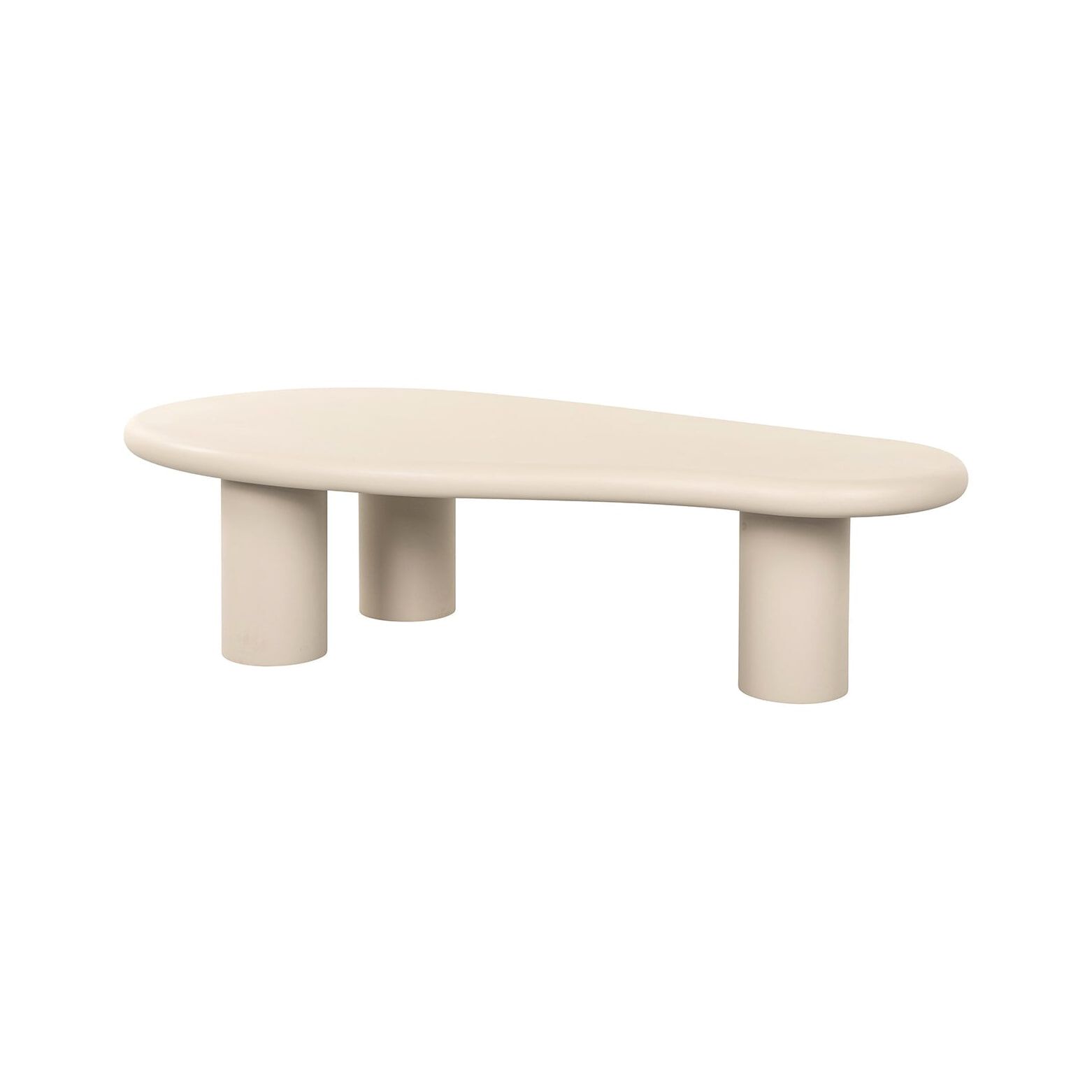 Richmond Organische Salontafel Clayton – Minimalistische Elegantie in Beige voor de Moderne Woonkamer