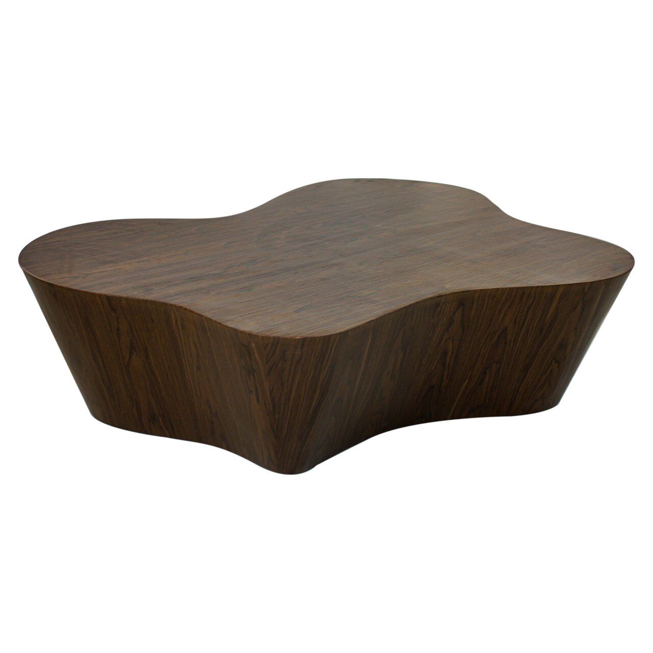 Richmond Organische Salontafel Quintino – Warme Walnoot met Tijdloos Design
