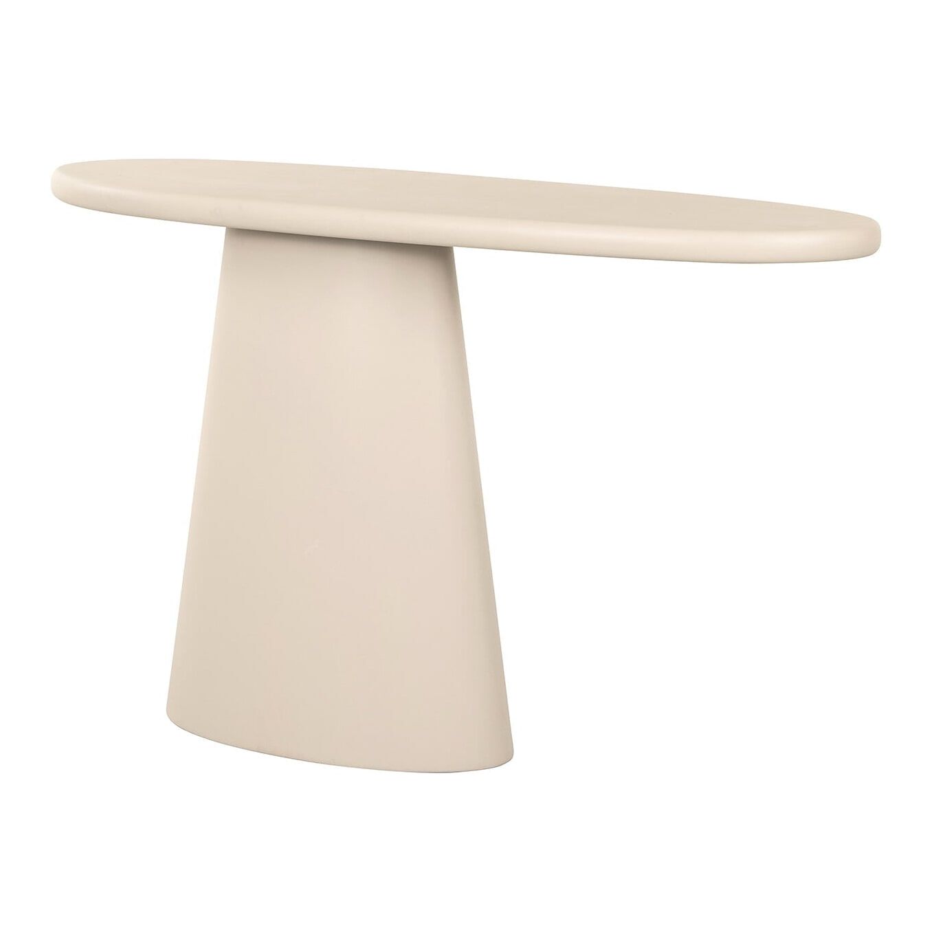 Richmond Organische Sidetable Clayton 129 cm – Beige – Tijdloos Japandi Accent