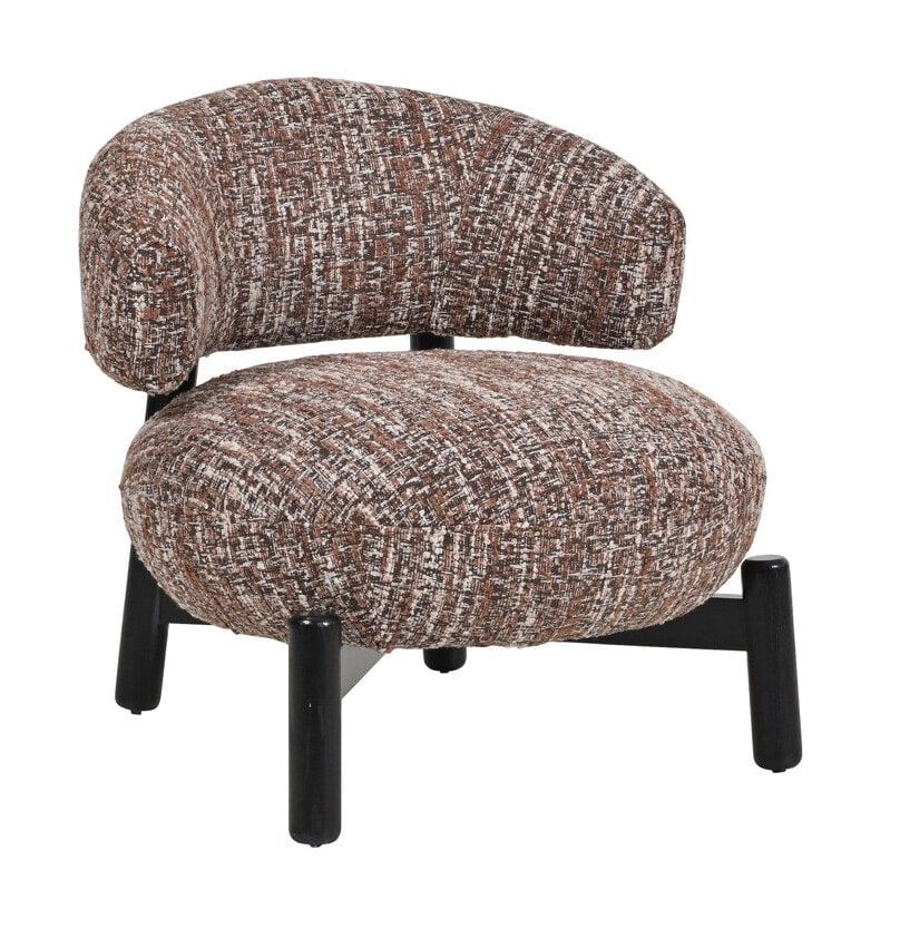 Richmond Ornella Fauteuil – Warme Hazel Stof voor Moderne Woonkamers