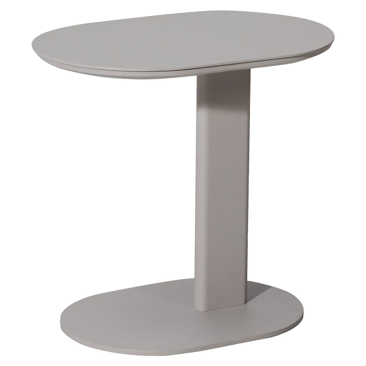 Richmond Outdoor Bijzettafel Quinn – Stijlvolle Ovale Sofatafel in Beige