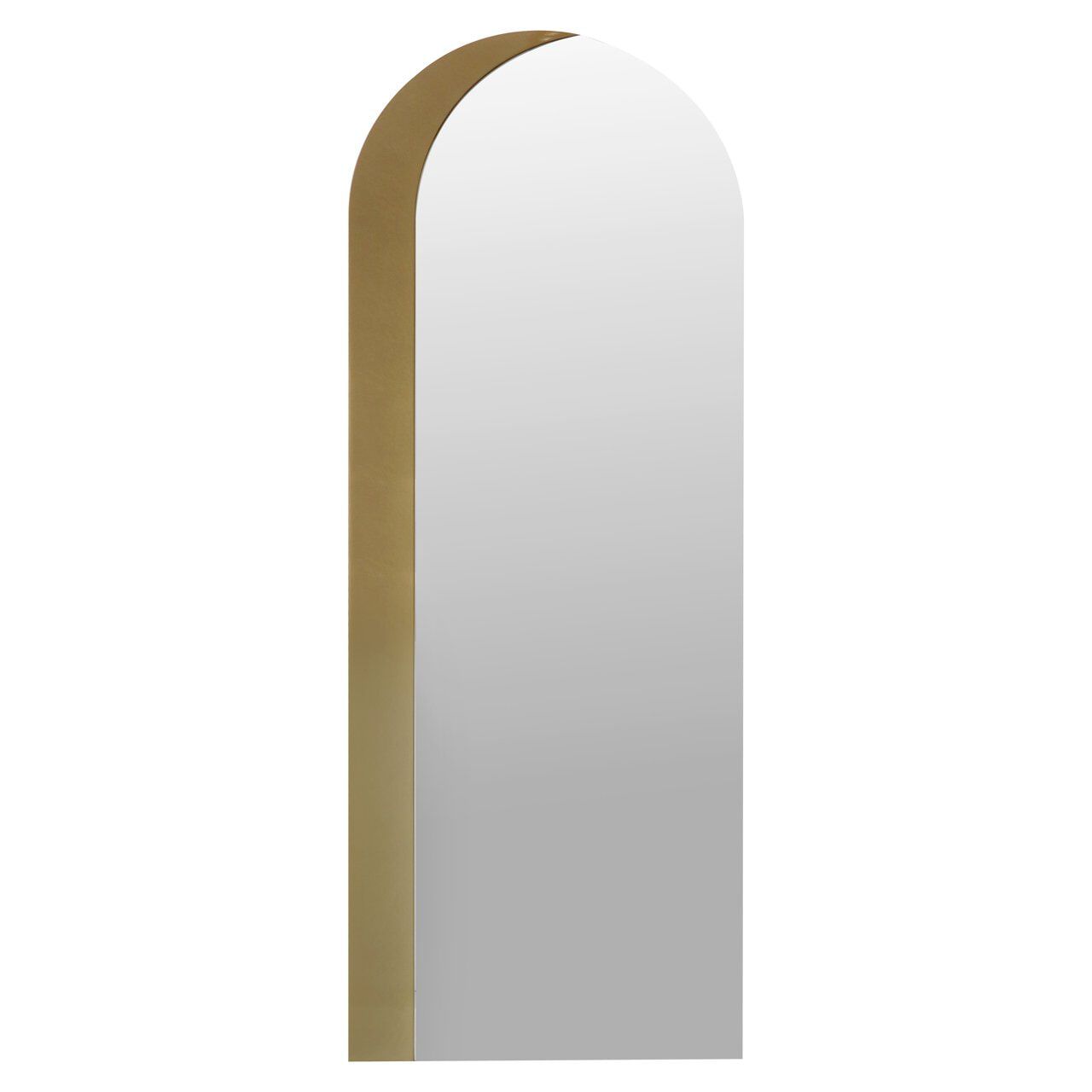 Richmond Ovale Spiegel Draven – 160 × 60 cm in Champagne Gold