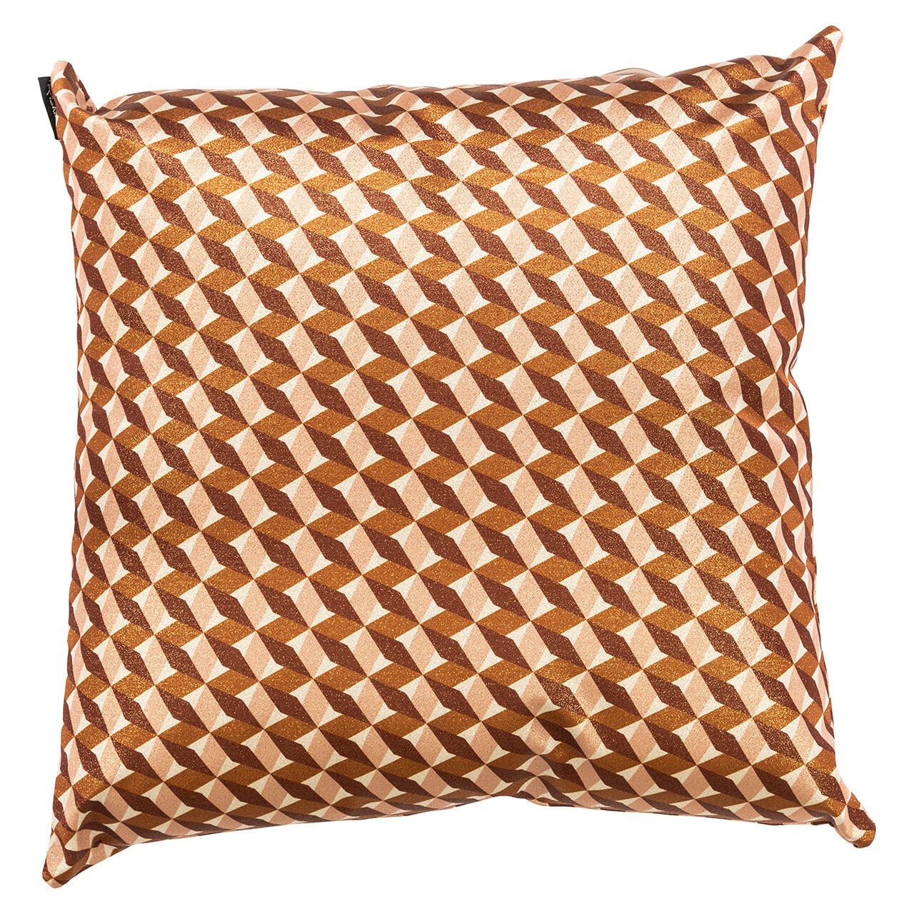 Richmond Philine Sierkussen 50 × 50 cm – Luxe bruine stof